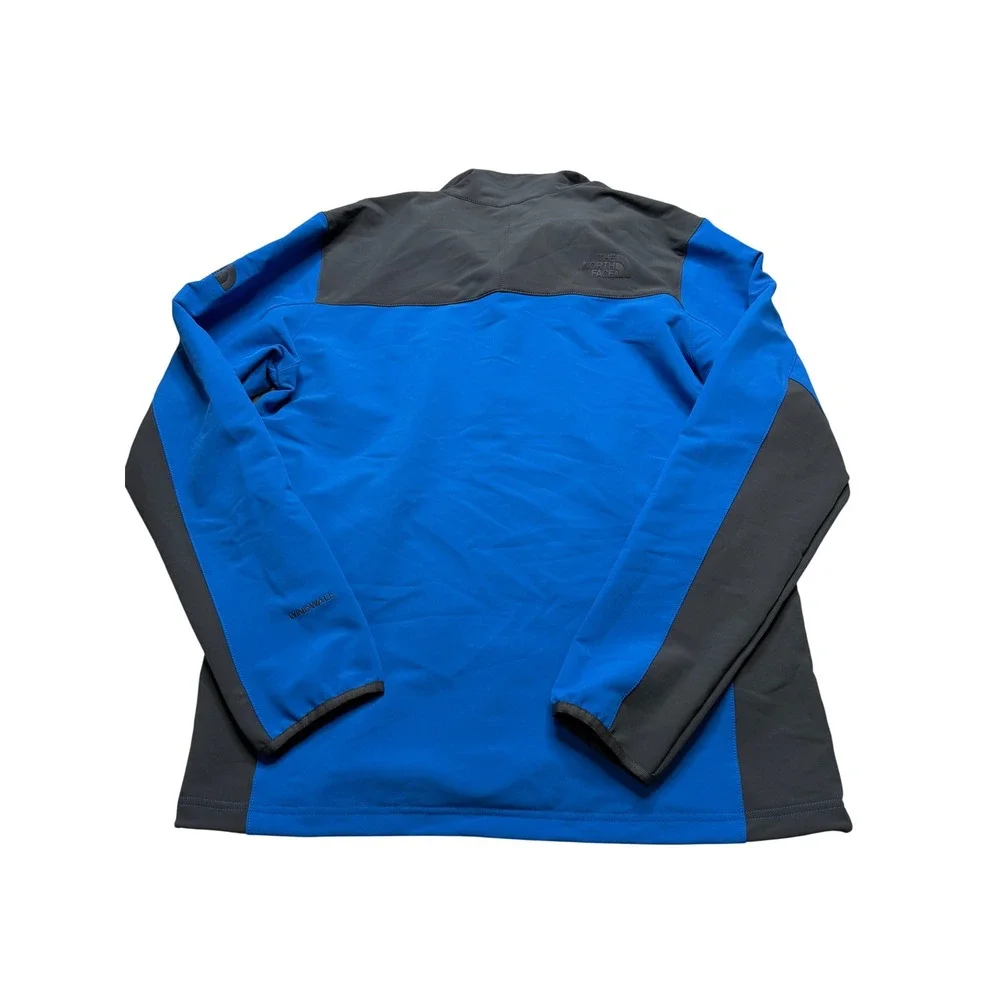 THE NORTH FACE Stretch SS Tech Jacket Blue Grey WindWall Men's Size Large‎ New